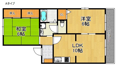 リベックス3号舘 間取り