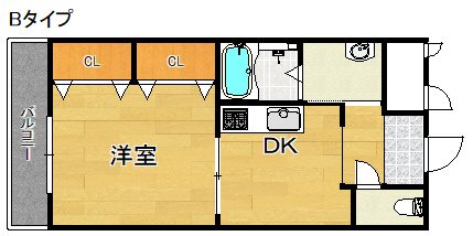 ブエナビスタ貝塚 間取り