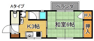メゾン福田 間取り
