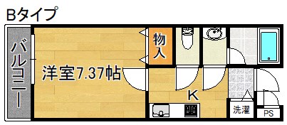 フローラルセゾン　春木 間取り