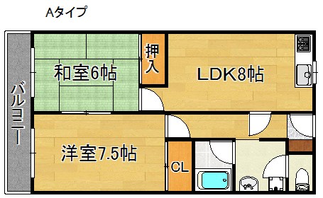 ロイヤルガーデン名越 間取り