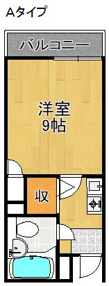 シャルマンフジ久米田五番館 間取り