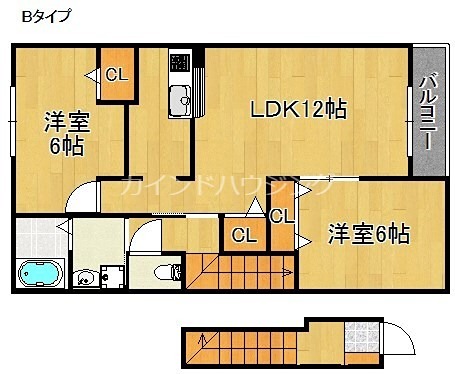 フォルシュＭ　Ａ・Ｂ棟 間取り