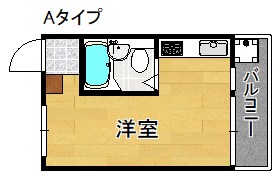 グラスフラッツ 間取り