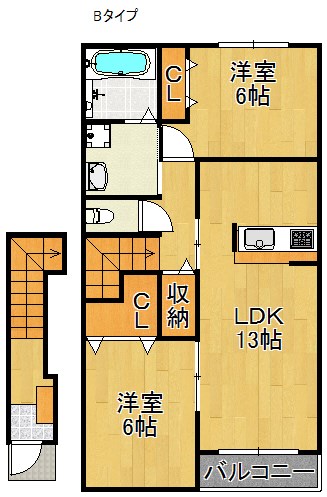 ヴァンテリュイソー 間取り
