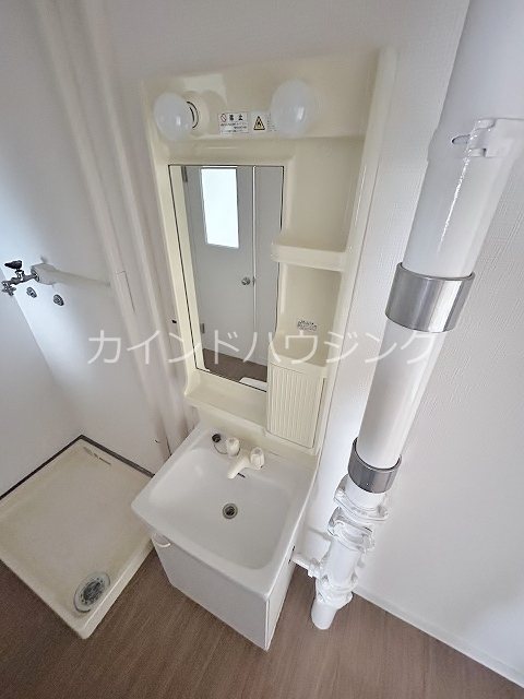 ハイツマルニシ 洗面所