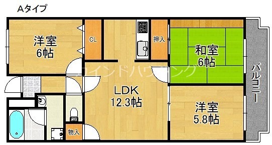 パークレーン 間取り
