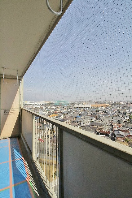 佐野湊団地1号棟 ベランダ