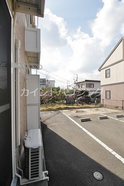 レオパレスひまわり ベランダ