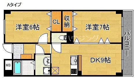 ベルアビタシオン 間取り