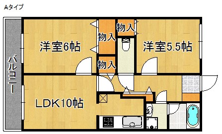 グリーンパーク樽井 間取り