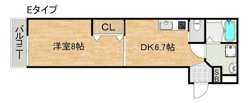 Feliz貝塚 間取り