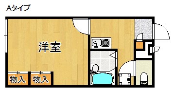 レオパレスひまわり 間取り