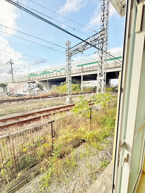 大阪府貝塚市三ツ松 ベランダ