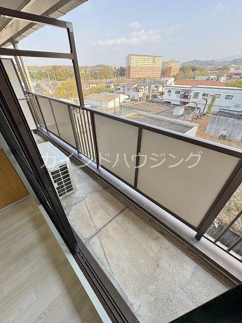 新川第２マンション ベランダ