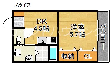 カーサ福田 間取り