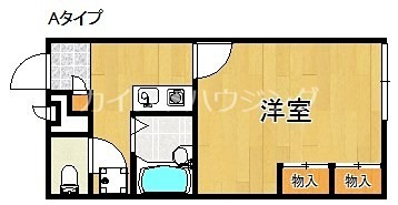 レオパレスみのり 間取り