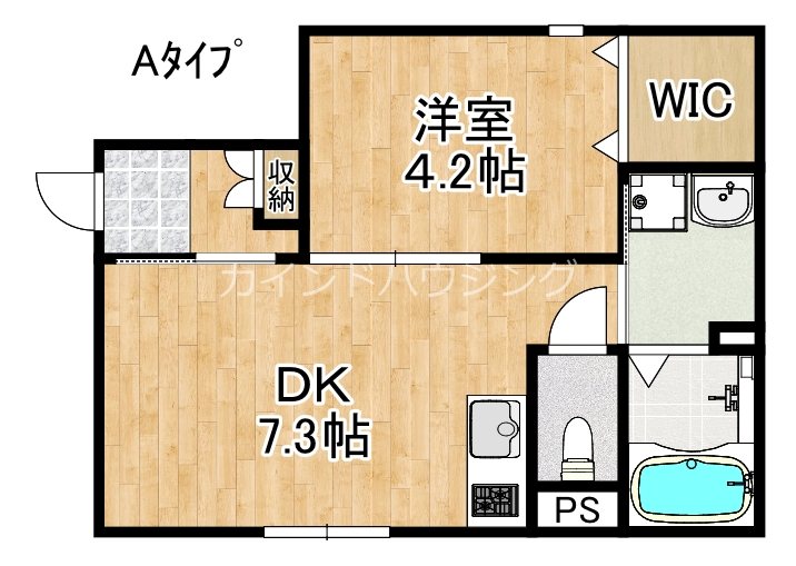 朝の春風とふんわりしっぽ 間取り
