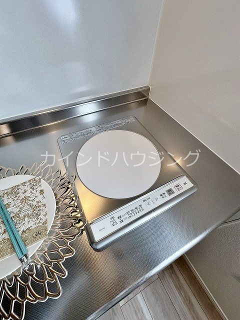 朝の春風とふんわりしっぽ IHコンロ