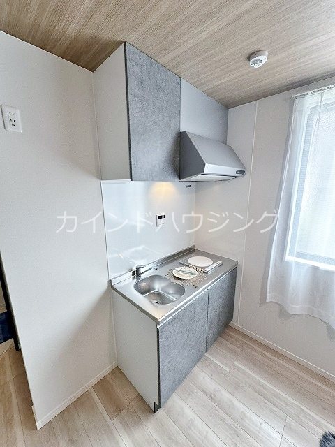 朝の春風とふんわりしっぽ キッチン