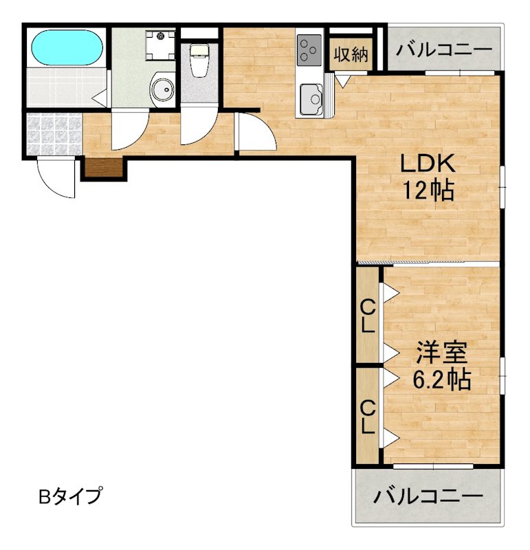 ブルートレインⅤ号 間取り