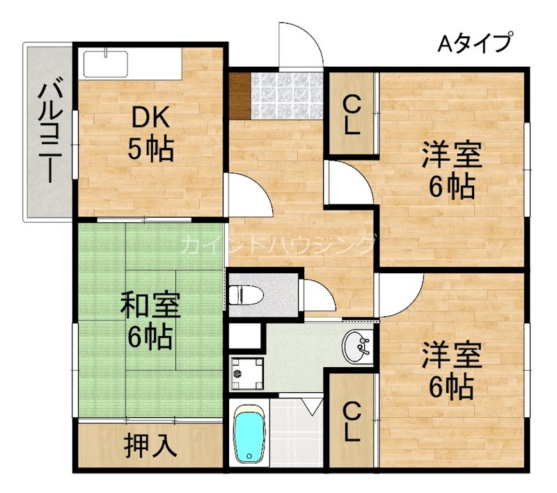 ハイネスアカデミー  間取り