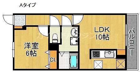ステイションランドナガタキⅡ 間取り
