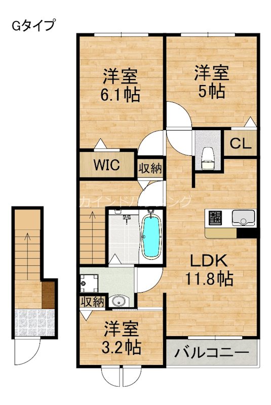 クレメント・ココル 間取り