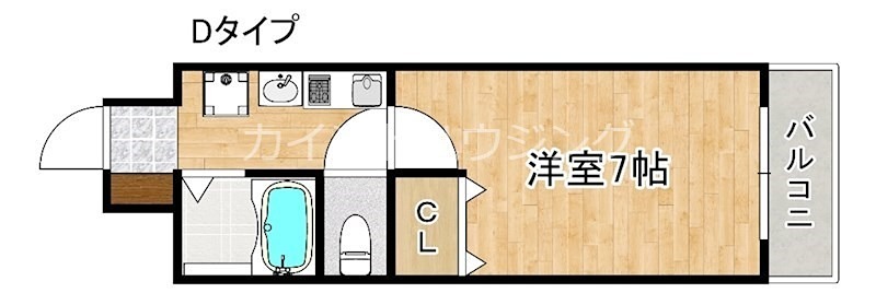 ケセラセラ   間取り