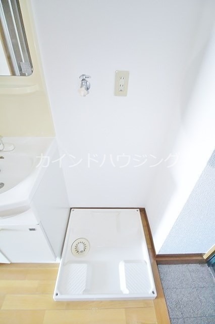 ケセラセラ   洗濯機置き場
