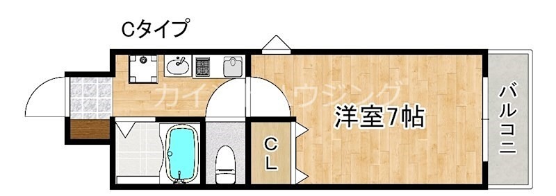 ケセラセラ   間取り