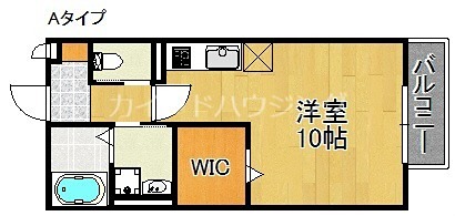 コゥジィーコートⅠ 間取り