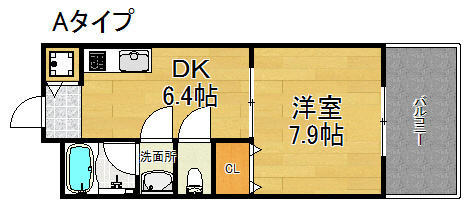 ハーブプラザ和泉鳥取Ⅲ番館 間取り