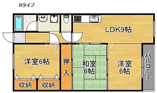 ヴィラロイヤル二色浜 間取り