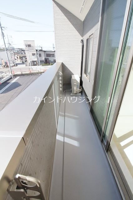 ボンヌ・シャンス ベランダ
