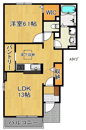 grand jete Ⅰ・Ⅱ 間取り