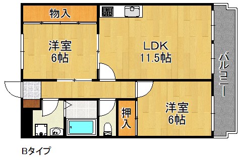 バルビゾン 間取り