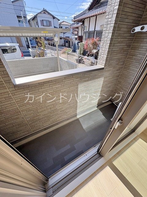 ブルートレインⅤ号 ベランダ