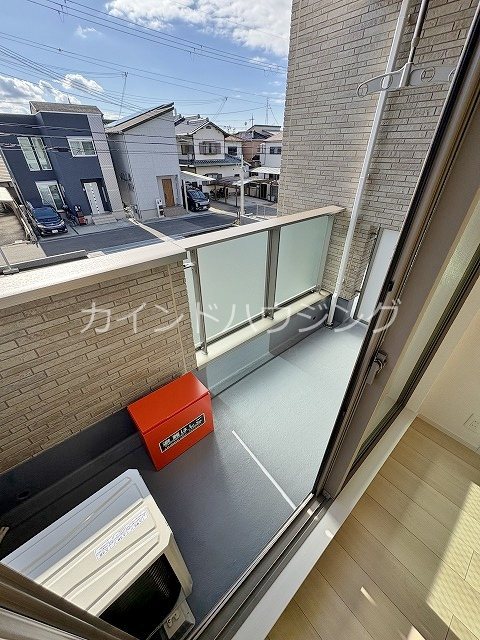 ブルートレインⅤ号 ベランダ