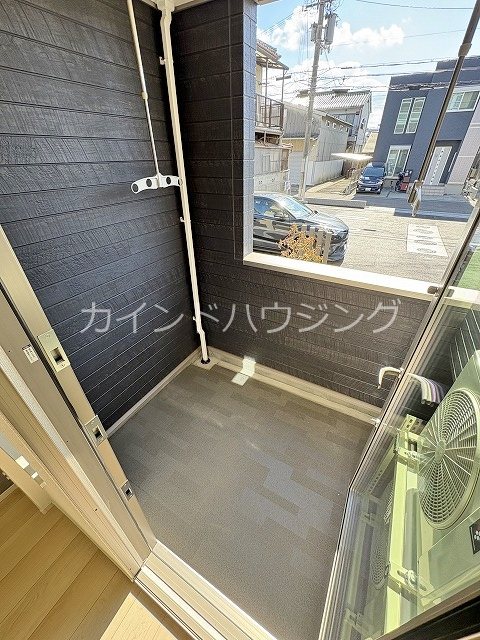 ブルートレインⅤ号 ベランダ