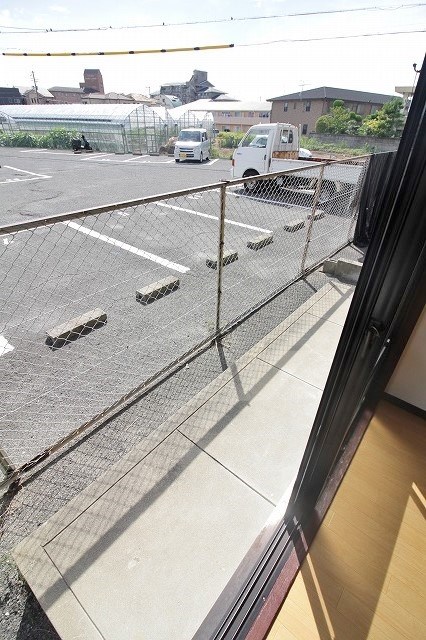 コスモ二色浜 ベランダ
