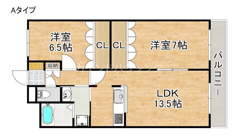 サウス23 間取り