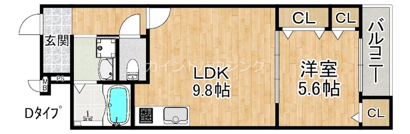 サンライズ松原 間取り
