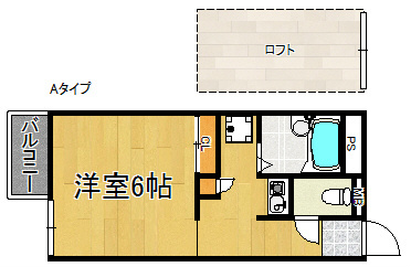 レオパレスエクセレント2号館 間取り