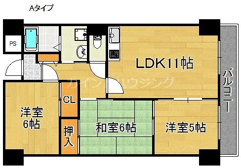 エテルノ21 間取り